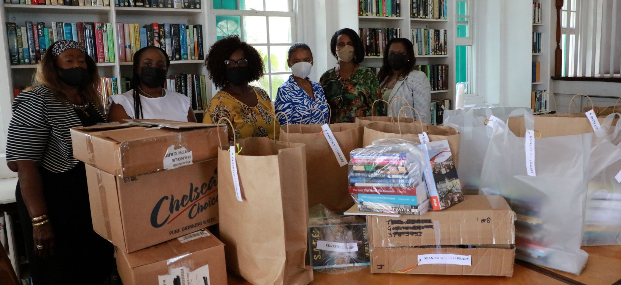 Bahamian Authors Donate Books to Eleuthera Libraries